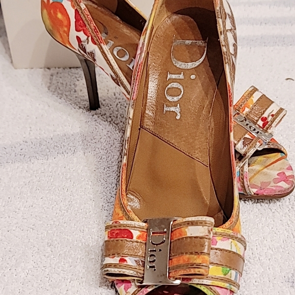 Authentic Pumps Vintage Heels 35.5 size 5 1/2 - Picture 3 of 8